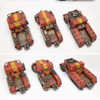 Ork Warbuggies by sparrowhawk2k