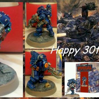 30th Anniversary Imperial Space Marine by Dabust