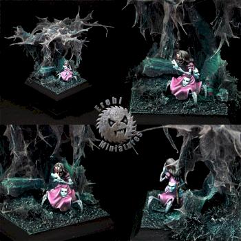 Pretty in Pink (Mysterious Effigy - Malifaux) by Erebi