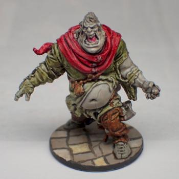 Zombicide Black Plague Fatty Zombie by kevinsho27