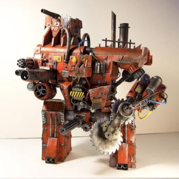 Ork Stompa Scratchbuilt - Red Avenger by Cristoval