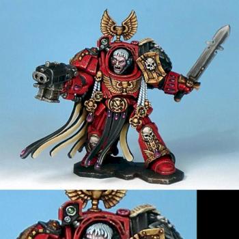 Space Hulk Blood Angels Sgt Lorentzo by Chaplain Desmodus