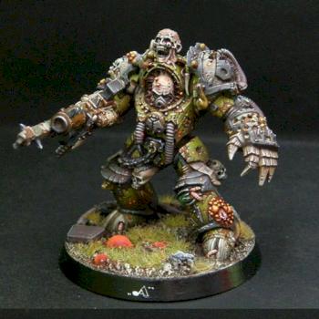 DEATH GUARD TERMINATOR with forgeword part by Artur