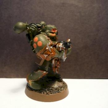 Side View of Nurgle Marine by Tri