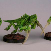 Tyranid Hormagaunt Brood with Scything Claws by Vicky