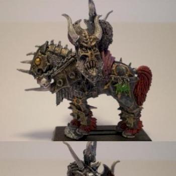 Chaos Lord on Daemonic Mount by Moff