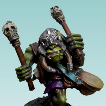 Orc Musician from Westwind by boristfrog