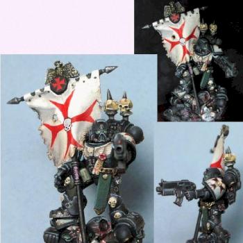 Black Templar last stand by Philippe