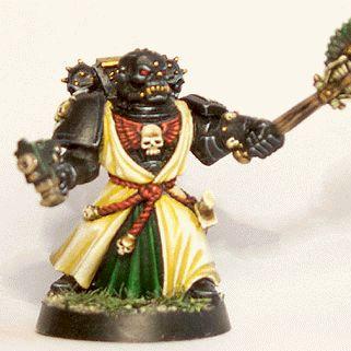 Dark Angels Chaplain Makkan by diggie