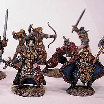 Part of our Viking Warband by nvstudios