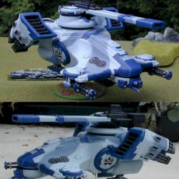 Tau Hammerhead Gunship by ORCRiST