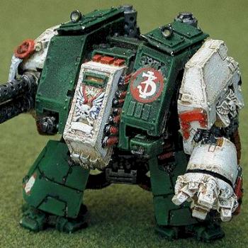 Dark Angels Dreadnought by Brother Darius