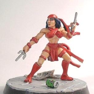 Elektra - Heroclix by Errex