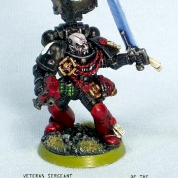 Veteran Sergeant Cruentus of the Flesh Eaters by Chaplain Desmodus