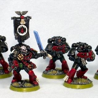 Flesh Eaters tactical squad 'Cruentus' by Chaplain Desmodus