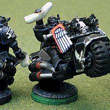 Dark Angels Ravenwing Messengers by Brother Darius