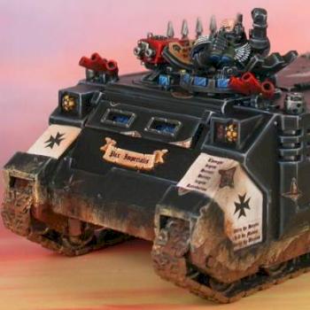 Black Templars Rhino MkIIc by Commander Y