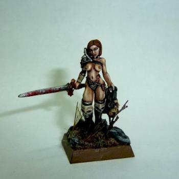 Female barbarian by johnvoorhees