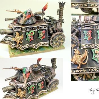 Steam Tank "El Conquistador" by flames