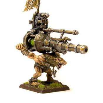 Skaven Warp Lightning Cannon Conversion by drhoneth