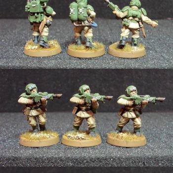 Imperial Guard Cadian Shock Troops by izzy_40k_painting