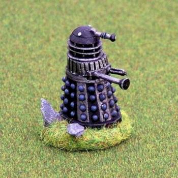 Dalek Saucer Commander by tsmpaul