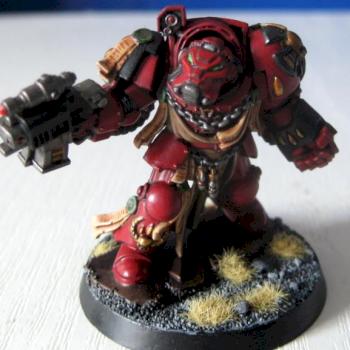 Space Hulk - Blood Angels Terminator by leading_edge