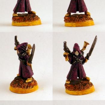 Eldar guardian on molten base by Restice