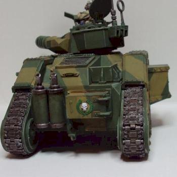 Imperial Guard Leman Russ Battle Tank by izzy_40k_painting