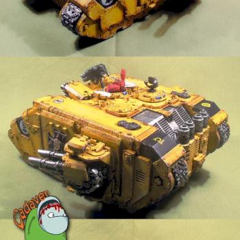 Imperial Fists Land Raider by Home Of CadaveR