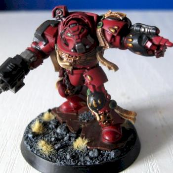 Space Hulk - Blood Angels Terminator by leading_edge