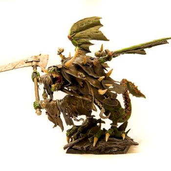 Nurgle Daemon Prince Conversion by drhoneth