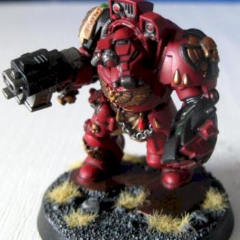 Space Hulk - Blood Angels Terminator by leading_edge