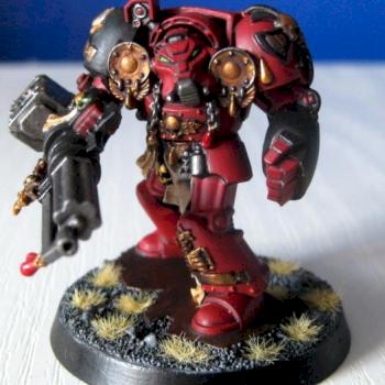 Space Hulk Blood Angels Terminator - Assault Cannon by leading_edge