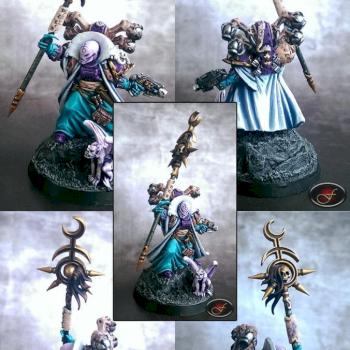 Slaanesh Chaos Sorcerer by forte