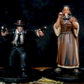 Sister Mary & Gloria Goldberg & Joe Diamond Mansions of Madness by Szymek