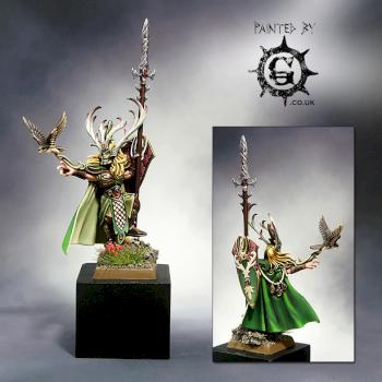 Araloth Wood Elf Hero by Painted By-g