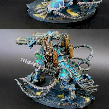 Chaos Space Marines Forgefiend by Gregu