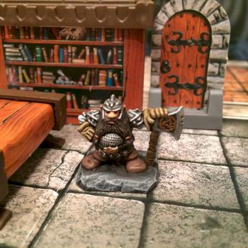 Retro HeroQuest - Dwarf Hero by Mojo77