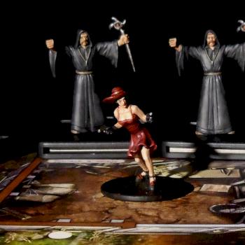 Jenny Barnes and Cultists from Mansions of Madness by Szymek