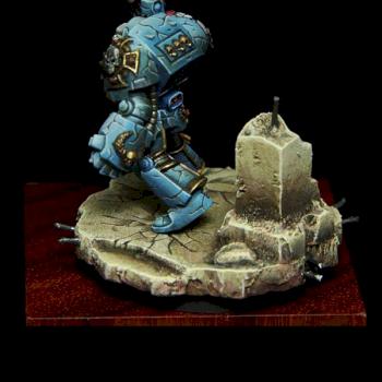 Space Hulk Ultramarines Terminator Captain by AkhRa