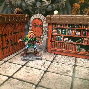 Retro HeroQuest - Elf Hero by Mojo77