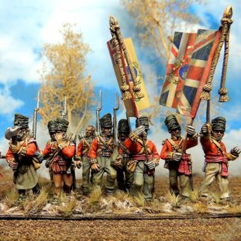 28 mm Warlord british infantry by Thau