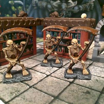 Retro HeroQuest - Skeletons by Mojo77