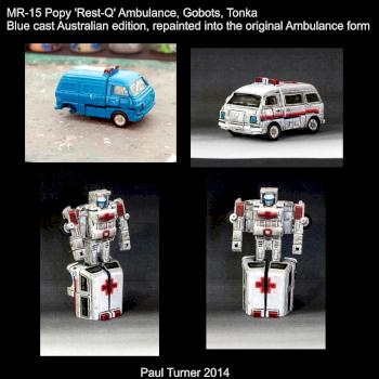 MR-15 Rest-Q Ambulance - Gobots - Machine Men by tsmpaul