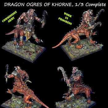 Dragon Ogre of Khorne by mousekiller