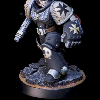 Black Templars primaris intercessor by El Sabel