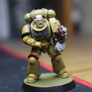 Space Marine Imperial Fist by atla84