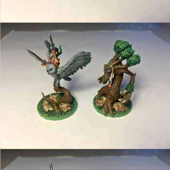 Warmaster Wood elves Characters by Forest Elf