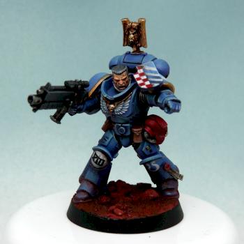 Ultramarine intercessor Sergeant by RAFF